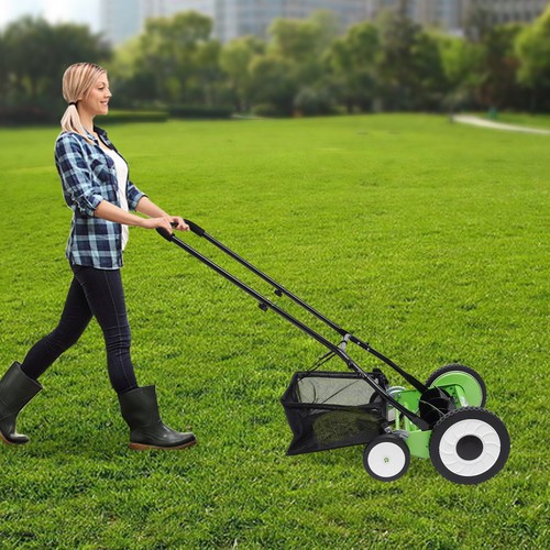Manual lawn mower hand - 16",
