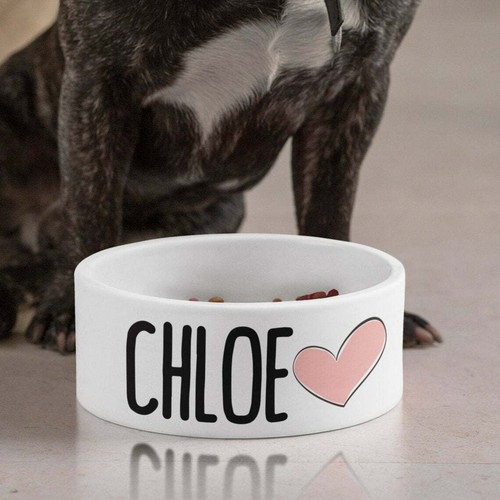 Personalised name pet bowl - personalised,