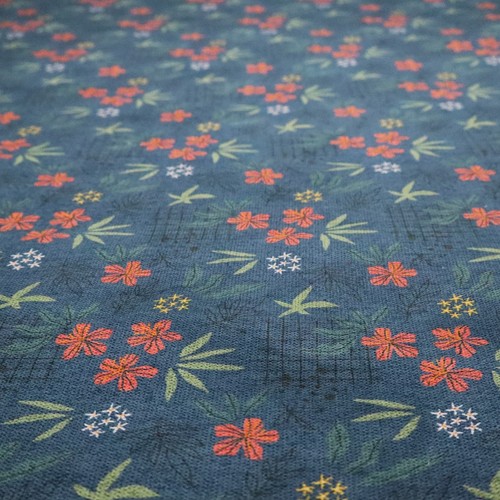 Vintage floral upholstery - vintage,