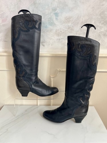 Vintage black blue - blue, mode