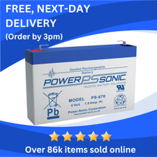 6V 7AH / 8AH Rechargeable Battery for Kids Toy Car, Peg Perego Injusa Feber etc