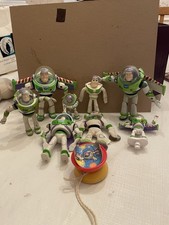 Vtg Set 9 pc Buzz Lightyear Toy Story Figurines