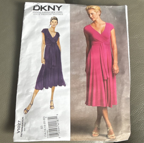 Vogue patterns dkny - dkny, v1027