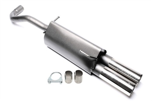 Sport exhaust 2x76mm round - sport,