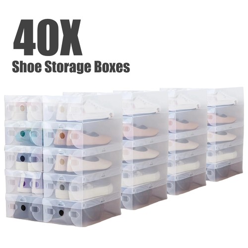 Clear plastic shoe - 40,