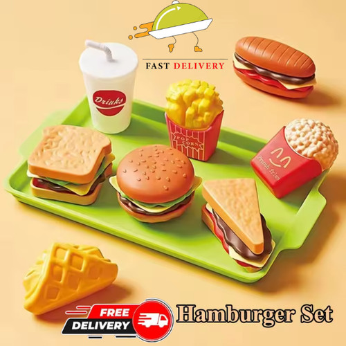 Food toy play - food, kids
