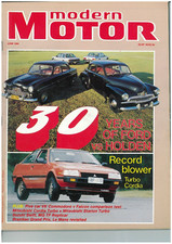 MODERN MOTOR car Magazine June