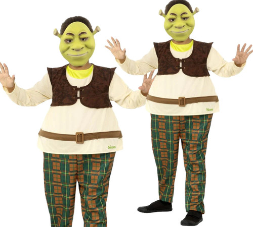 Boys deluxe shrek costume - boys,