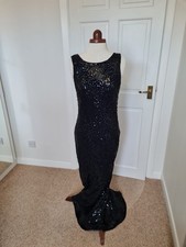 Black Silk and Sequins Monsoon