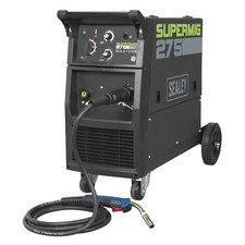 Sealey Professional MIG Welder 270Amp 230V with Binzel® Euro Torch - SUPERMIG275