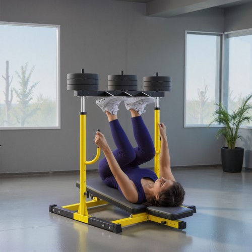 Vertical leg press - vertical, machine