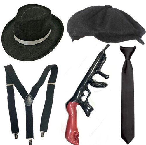 Gangster hat flat cap - flat,