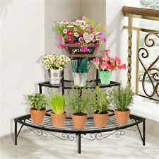 Iron Plant Stand Corner Shelf