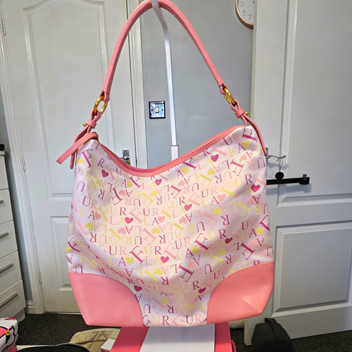 Furla pink logo - furla,