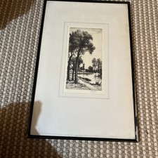 Framed Original Etching Ltd