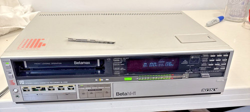 Vintage sony betamax stereo - betamax,