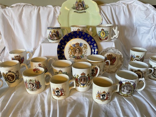 Mixed lot queen elizabeth - lot,