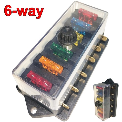 Way fuse box for standard - box,