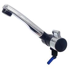 CHROME MOTORHOME TAP 12V COMET LONDON CARAVAN CAMPERVAN COLD WATER 20mm 