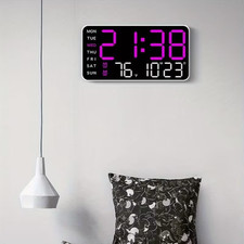 LED Digital Wall Clock, Voice