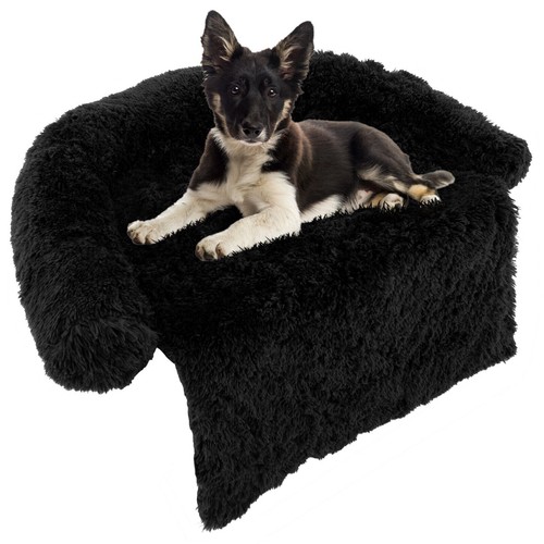 Size plush calming dog couch - m-size,