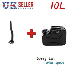 BLACK 10L JERRY CAN 10 ltr