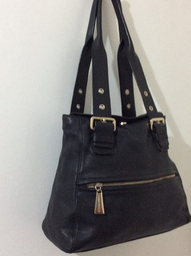 Coccinelle black leather - coccinelle, bag