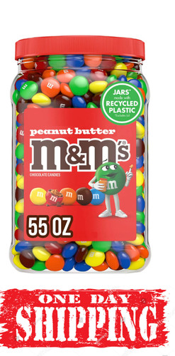 Peanut butter milk - m&m’s,