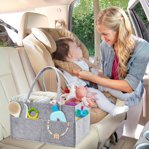 Baby diaper caddy - diaper, organizer