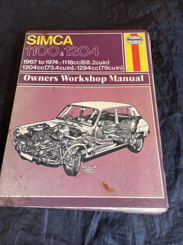 Simca 1100 1204 haynes - 1204,
