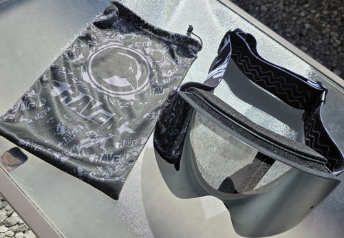 Raven ski goggles mirrored - raven,