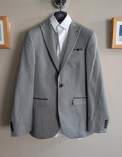 Next Men's Grey Slim Fit Suit