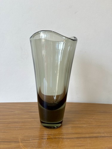 Mcm smoked glass have - mcm, vase