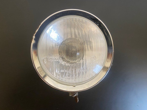 Vintage motorcycle headlight - vintage,