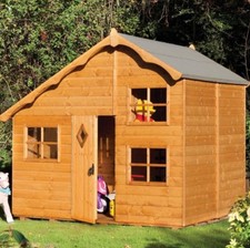 8x7 WOODEN PLAYHOUSE WOOD 2