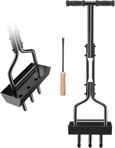 Manual lawn aerator coring - manual,
