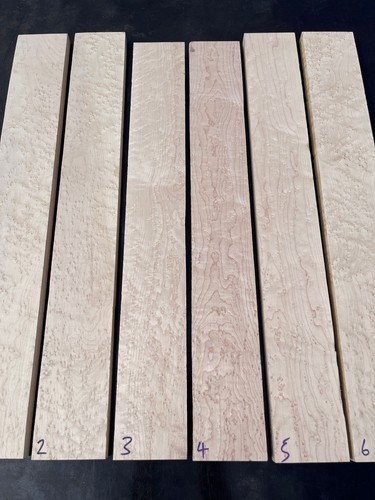 Birdseye maple guitar - birdseye, neck