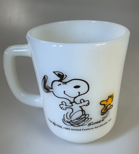 Vintage fire king - vintage, snoopy
