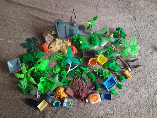 Playmobil mixed trees bases - playmobil,