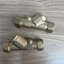 2 x 15mm Compression Brass
