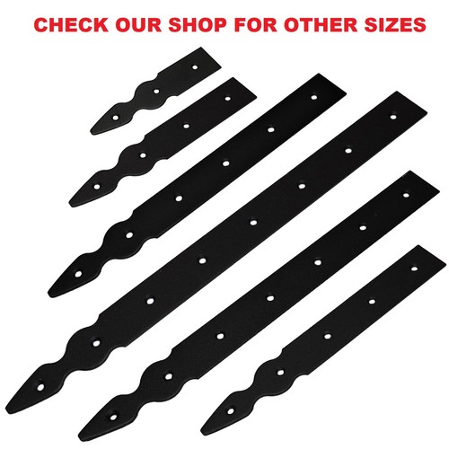 Black dummy hinges fake - dummy,