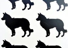 Border Collie Dog Vinyl Wall