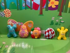 In The Night Garden Hollow Plastic Haahoos Figures Set - Rare!!