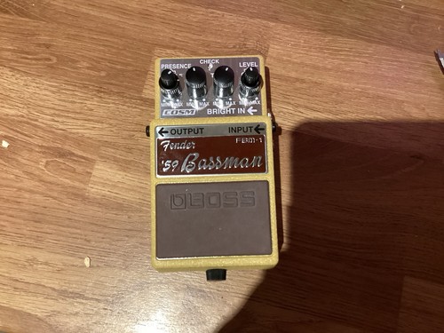 Boss fbm fender bassman - fender,
