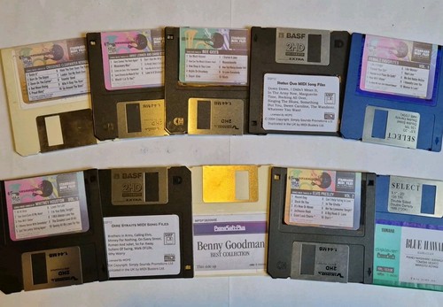Various midi song files - song,