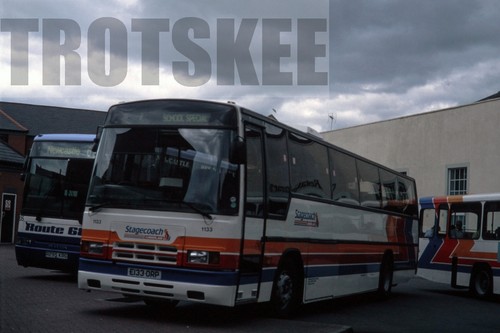 35mm colour slide - 35mm, stagecoach