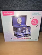 Jewelkeeper Musical Jewellery Box Ballerina 2 Drawers Swan lake tune