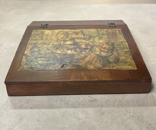 Vintage anton pieck wood - vintage,