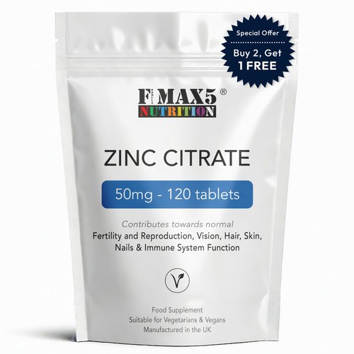 Zinc citrate 50mg 120 - citrate, x