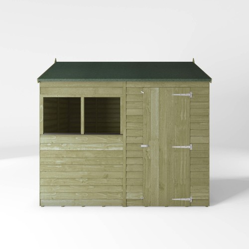 8x6 garden shed wooden - garden, reverse